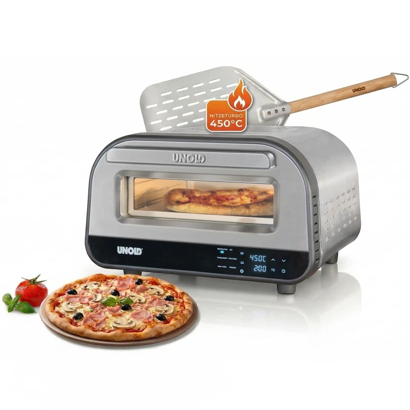 Luigi Pizzaofen mit Pizzastein & Pizzaschieber