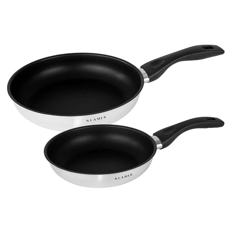 Bratpfannen Set 20cm + 24cm + 28cm