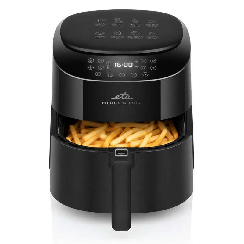 ETA Brilla Digi 4168 90000 Heißluftfritteuse schwarz