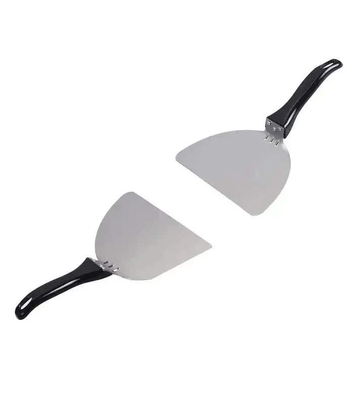 ERATEC Pizzaschaufel Edelstahl 2er-Set – für Pizza & Lahmacun