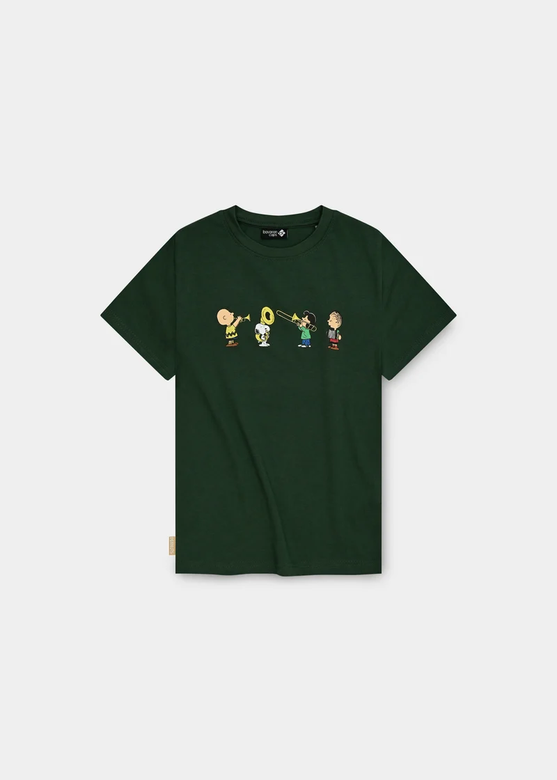 BAVARIAN CAPS Peanuts Blaskapelle T-Shirt Kinder