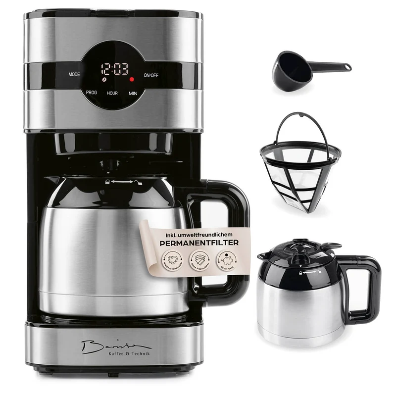 Filterkaffeemaschine Touch Iso - Silber