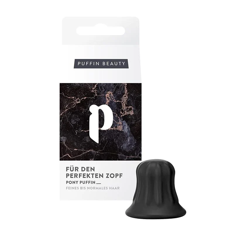Haarstütze onyx - 3,5 cm - schwarz