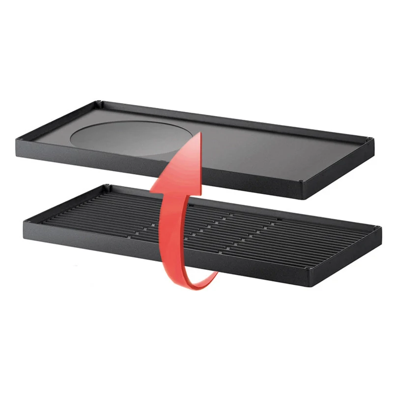 Grillplatte Metall wendbar für RACLETTE 48730 + 48760 + 48785