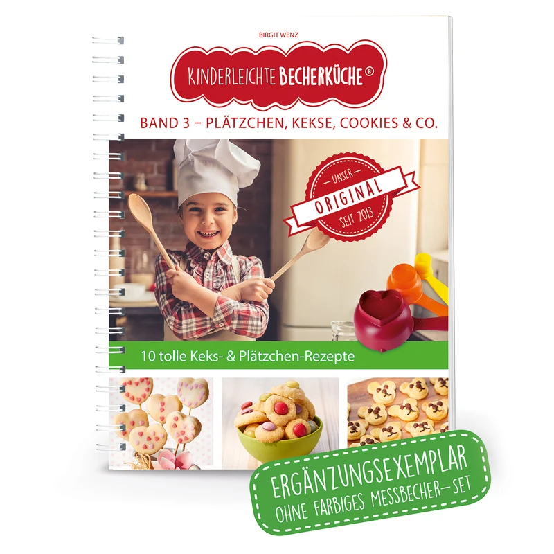 Rezeptbuch (Ergänzungsexemplar ohne Messbecher) Band 3 - Plätzchen, Kekse, Cookies & Co.