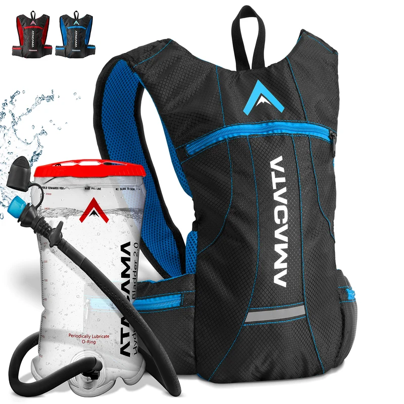 Trinkrucksack inkl. Trinkblase 2L